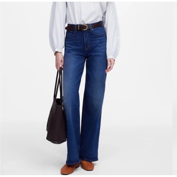 Madewell Women's The Perfect Vintage Wide-Leg
Jeans - Dark Wash - 27- NWT - Picture 14 of 14